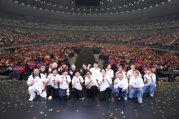 リスナーが豪華パフォーマンスに歓喜！ フィナーレは12,000人で「さようなら！」 『ナインティナインのオールナイトニッポン歌謡祭』 10月24日（土）横浜アリーナ