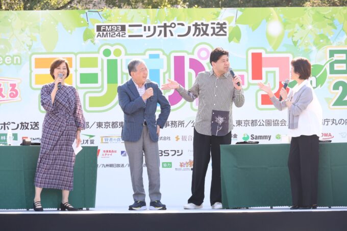 八木亜希子、徳光和夫、垣花正、石川みゆき
