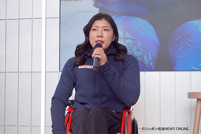 冬季パラスポーツ・アルペンスキー村岡桃佳選手『周りの人達のおかげで獲らせてもらったメダルだったな、と。』