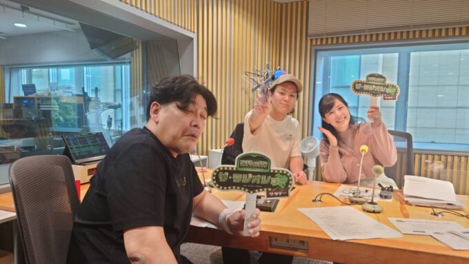 富澤たけし(サンドウィッチマン)、狩野英孝、東島衣里アナウンサー