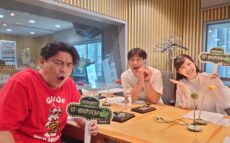 富澤たけし(サンドウィッチマン)、尾形貴弘(パンサー)、東島衣里アナウンサー